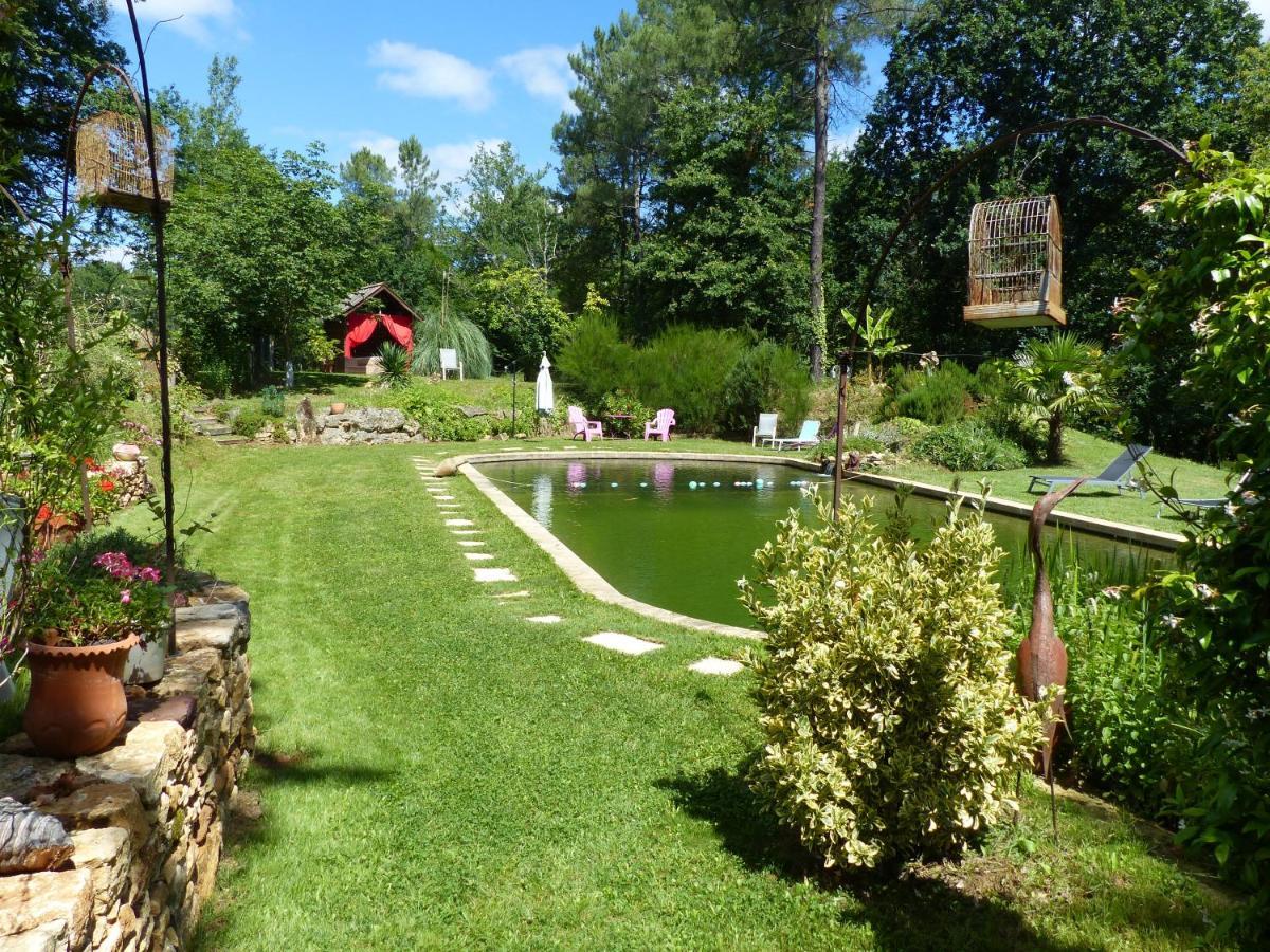 Maison De Charme, Piscine Naturelle Dordogne Perigord Prats-du-Périgord エクステリア 写真