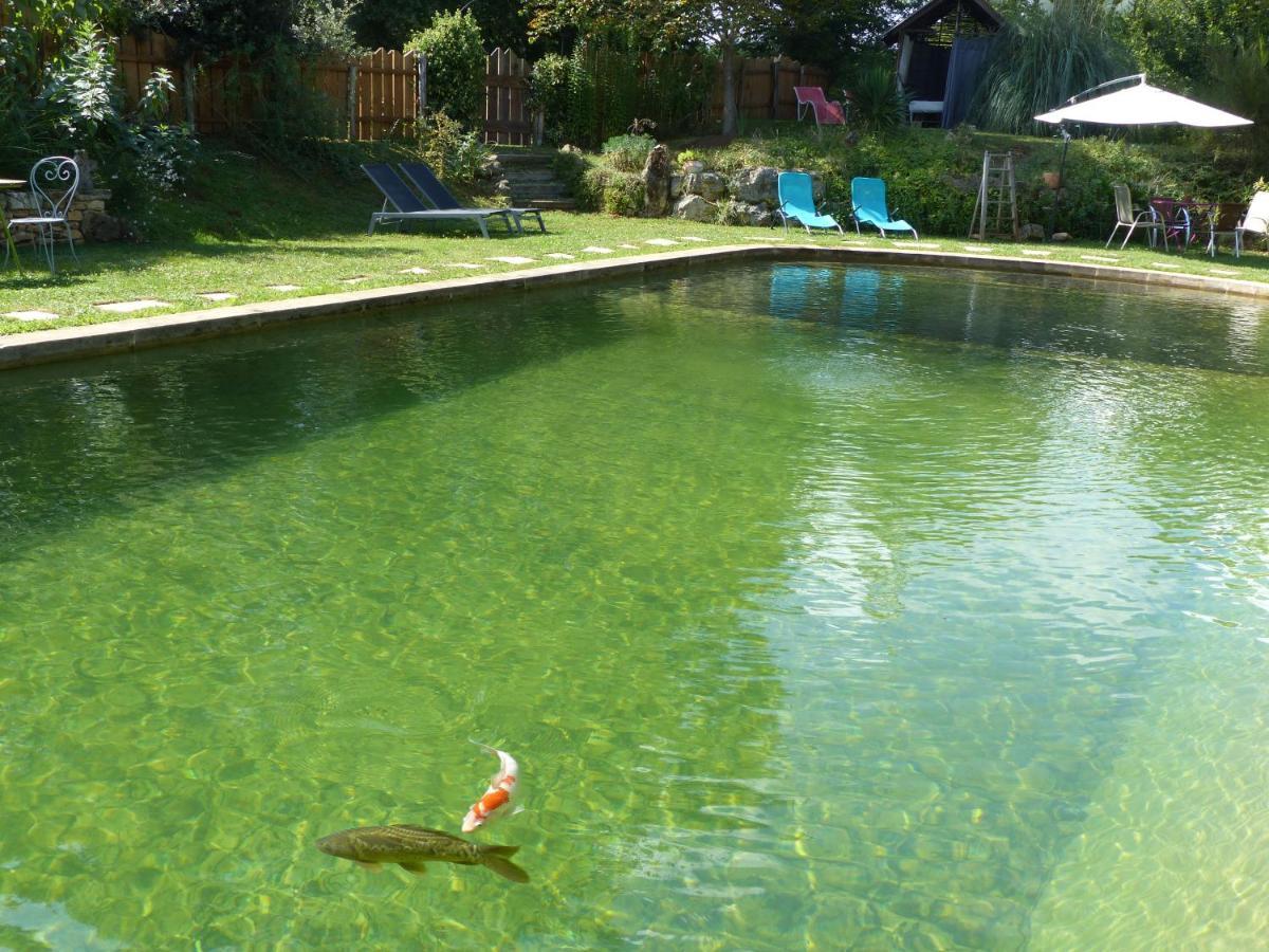 Maison De Charme, Piscine Naturelle Dordogne Perigord Prats-du-Périgord エクステリア 写真