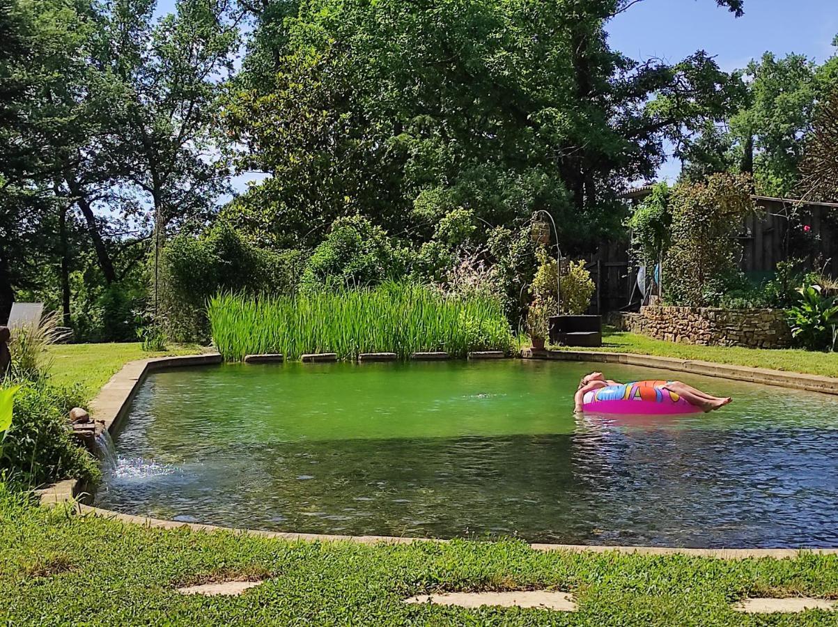 Maison De Charme, Piscine Naturelle Dordogne Perigord Prats-du-Périgord エクステリア 写真