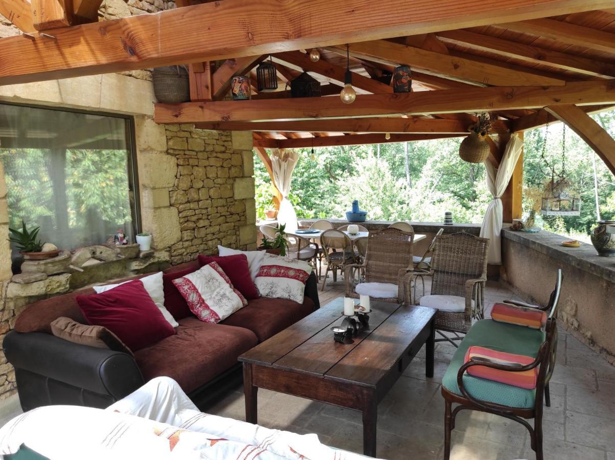 Maison De Charme, Piscine Naturelle Dordogne Perigord Prats-du-Périgord エクステリア 写真