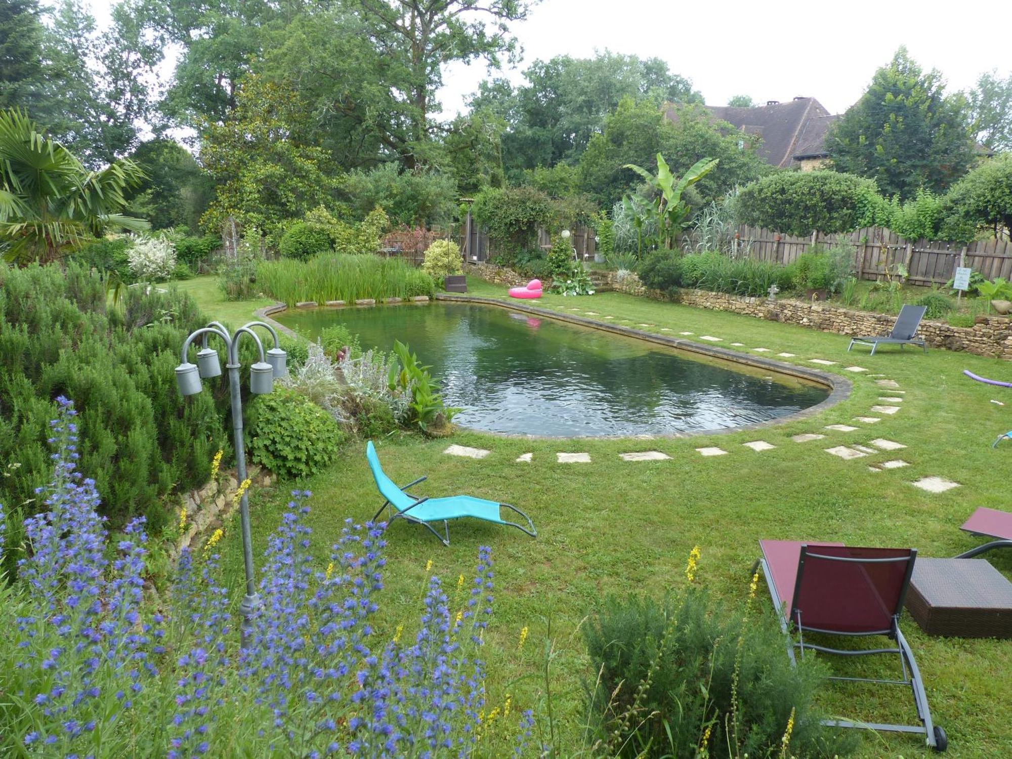 Maison De Charme, Piscine Naturelle Dordogne Perigord Prats-du-Périgord エクステリア 写真