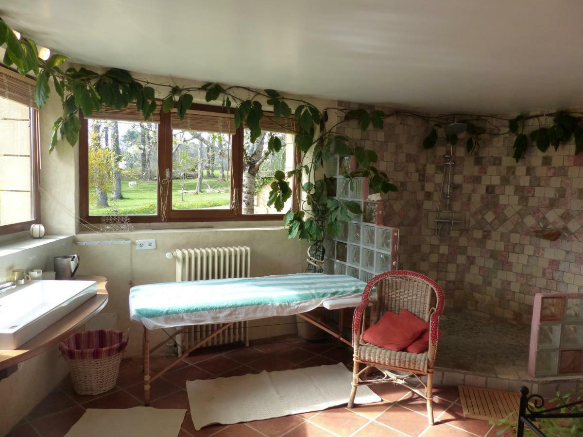Maison De Charme, Piscine Naturelle Dordogne Perigord Prats-du-Périgord エクステリア 写真
